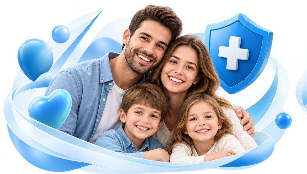 Famille accompagnée par Mazen Mutuelles